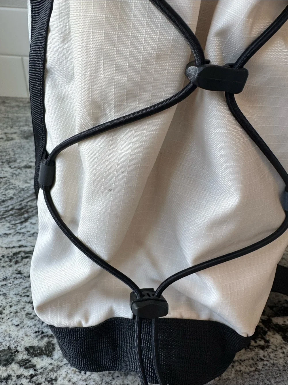 The Northface Borealis Tote Bag 22L Gardenia White EUC